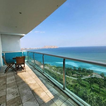 Exclusivo Y Moderno Depa En Miraflores Vista Al Mar Y A La Ciudad Amoblado Apartments Lima Bagian luar foto