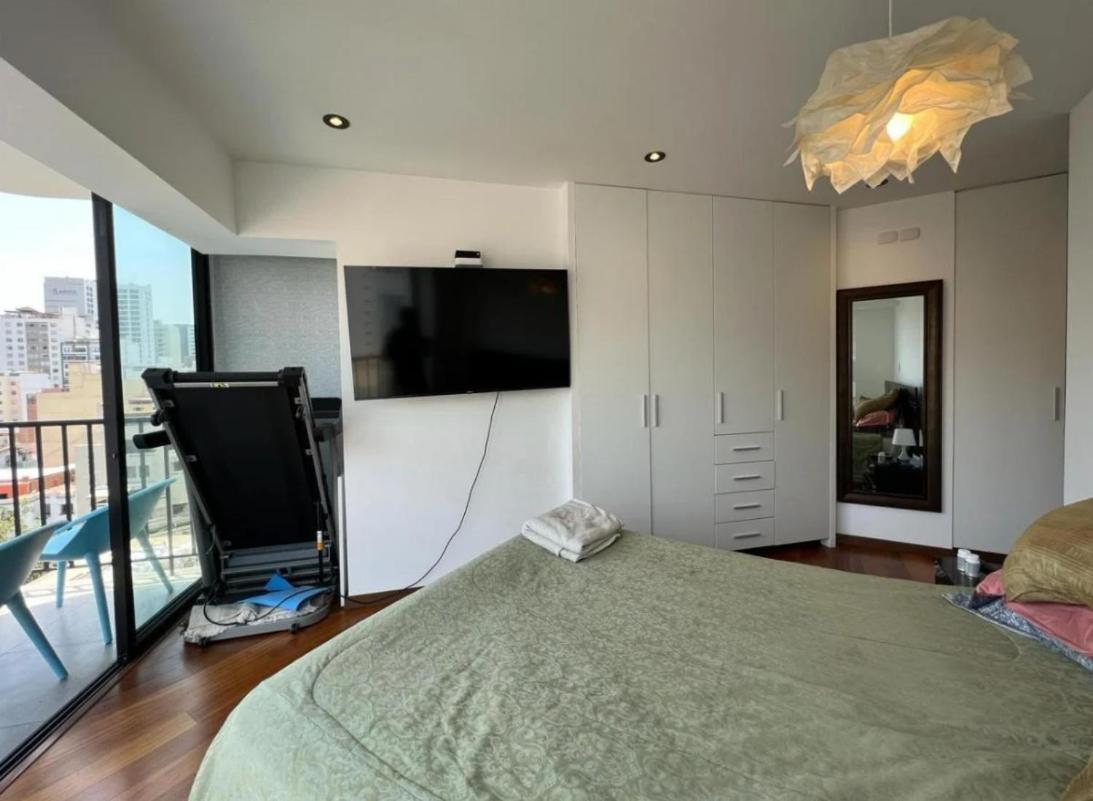 Exclusivo Y Moderno Depa En Miraflores Vista Al Mar Y A La Ciudad Amoblado Apartments Lima Bagian luar foto