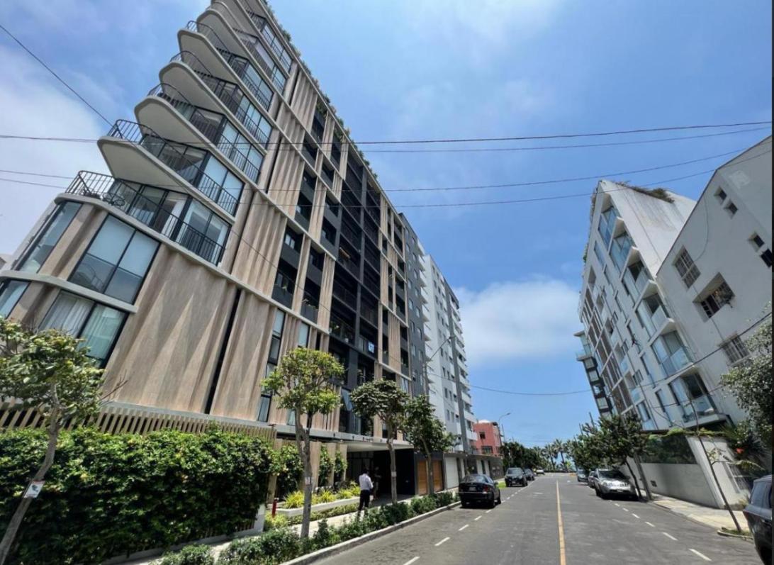 Exclusivo Y Moderno Depa En Miraflores Vista Al Mar Y A La Ciudad Amoblado Apartments Lima Bagian luar foto